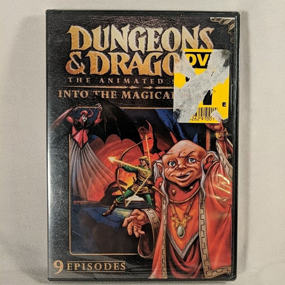 NEW Dungeons & Dragons The Animated Series Into The Magical Realm 9 Episodes DVD